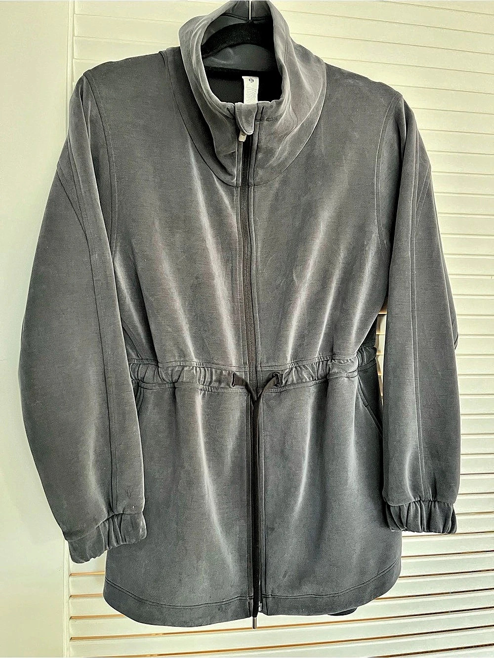 lululemon Softstreme Gray Track Pants and matching jacket